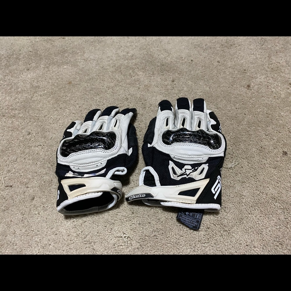 Alpinestar Ladies Motorcycle Gloves Sz S